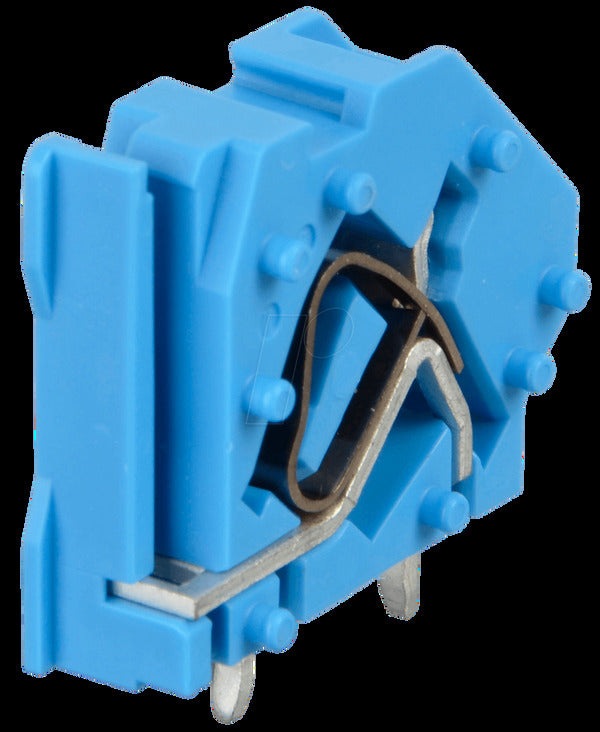 WAGO Leiterplattenklemme Federklemme Klemmenblock blau  6mm² 94 Stück SIEHE TEXT - 4044918302647