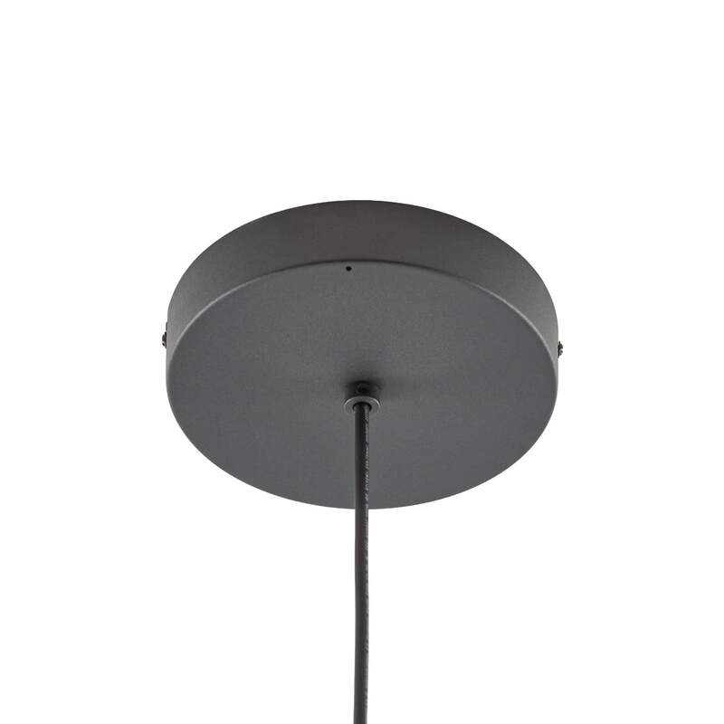 Lucande Außenleuchte Hängeleuchte Richi LED dimmbar schwarz 3000K IP44 Ø35cm - 4255830912689