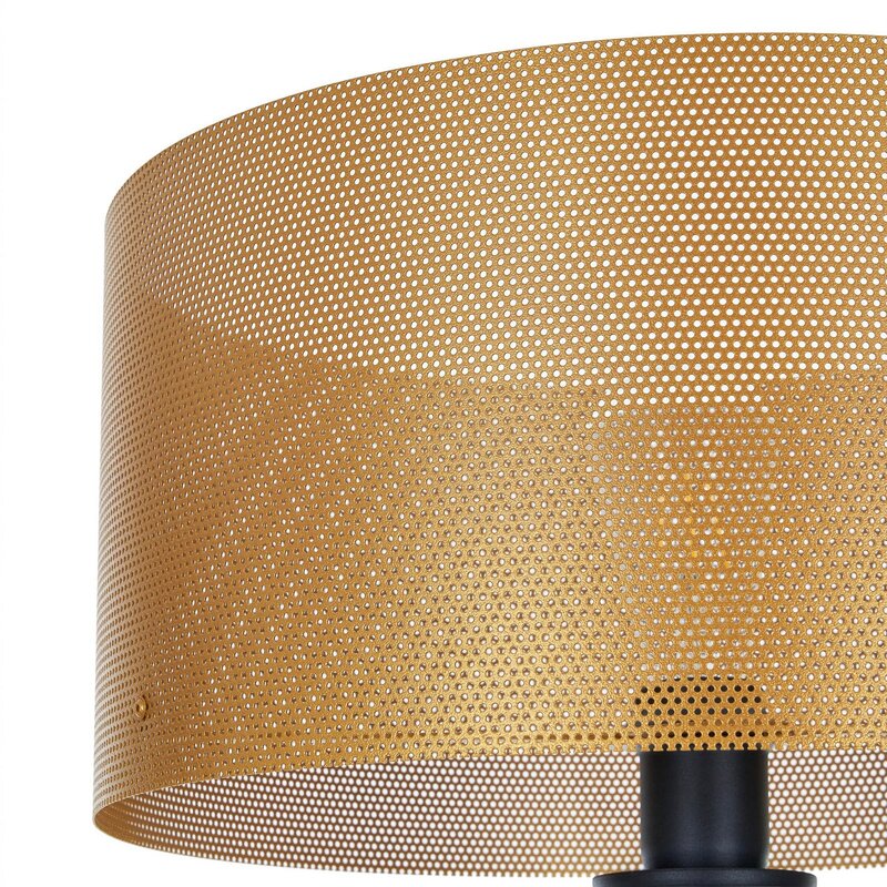 Euluna Stehleuchte Zofia Stehlampe Lampe goldfarben Beleuchtung Wohnzimmer - 4251911787771