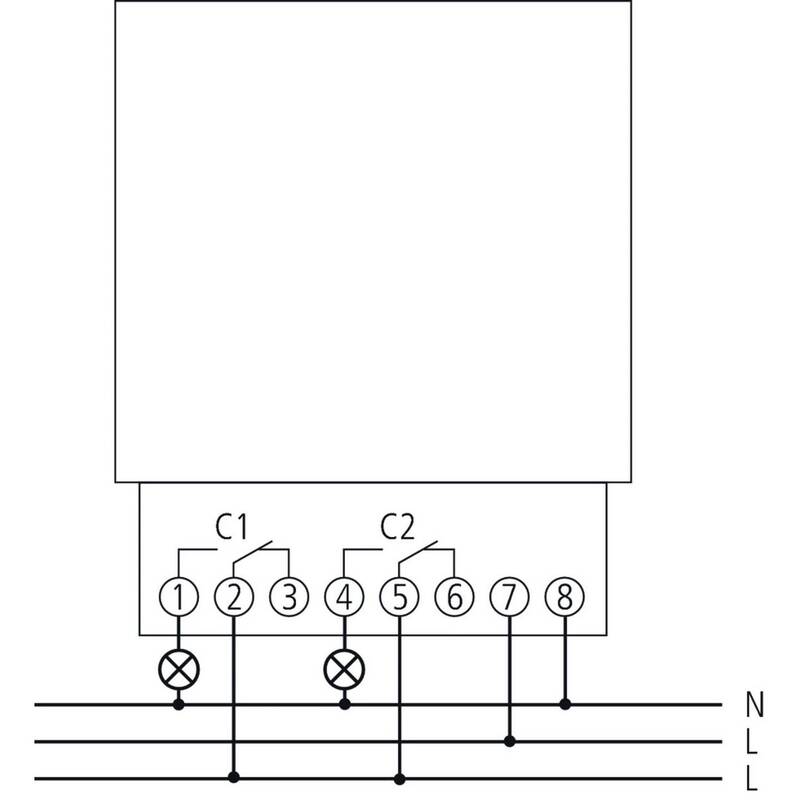 Theben 6360100 Hutschienen-Zeitschaltuhr Digitalschaltuhr Timer Tagesprogramm - 4003468630020