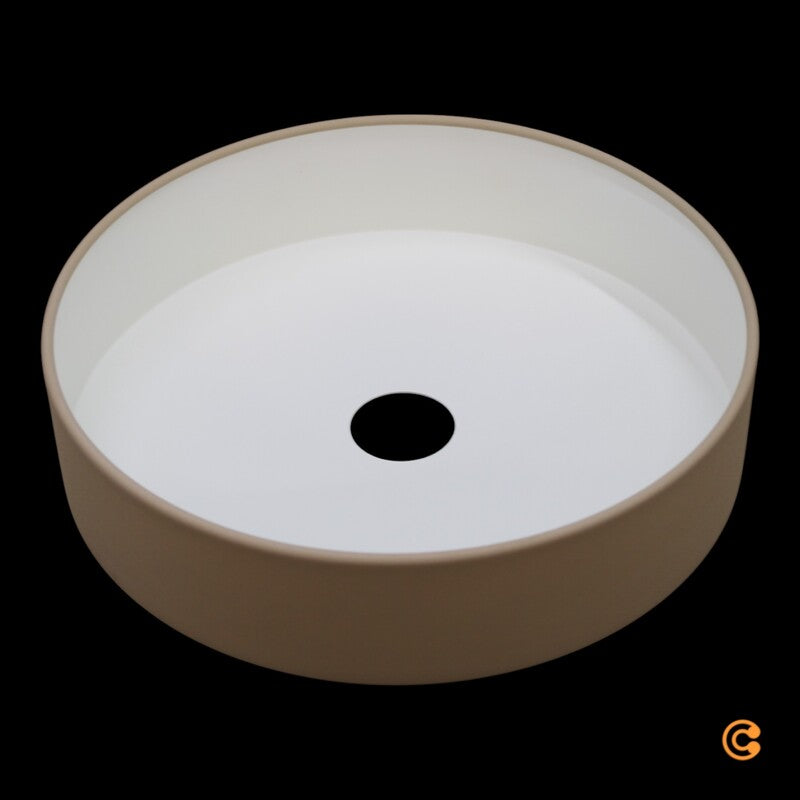 ferm Living Record Lampenschirm Leuchtenschirm Dekoschirm Lampen-Schirm beige - 5704723033325