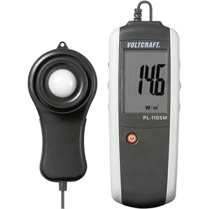 B-Ware Voltcraft Luxmeter PL-110SM Strahlungsleistung 0-1999 W/m² digital Messgerät