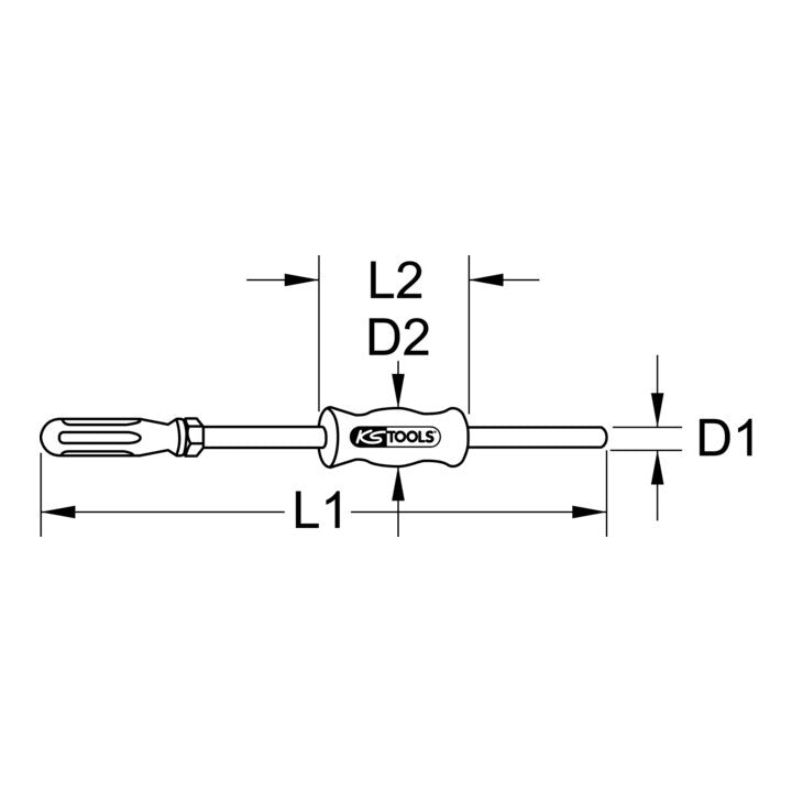Gleithammer Auszieher Werkzeug KS Tools Kugellager Spezialstahl kleine Lager - 4042146302361