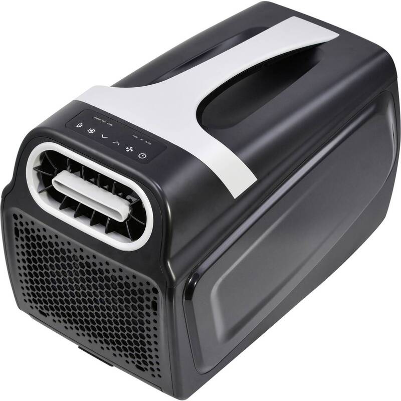 X4-Life mobiles Klimagerät Klimaanlage 1000W Handtuchheizkörper schwarz grau 6m² - 4250679510256