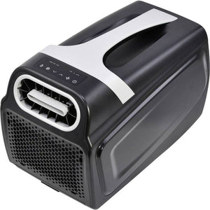 B-Ware X4-Life mobiles Klimagerät Klimaanlage 1000W Handtuchheizkörper schwarz grau 6m²