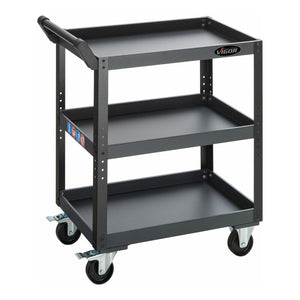 B-Ware Vigor Servicewagen V4758 Werkstattwagen Stahlblech 120kg Tragkraft 7-fach