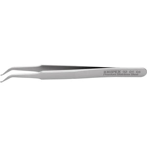 B-Ware Knipex Präzisionspinzette Edelstahl gewinkelt 115mm fein extra dünn SMD 1 Stück