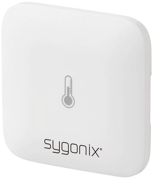 3x B-Ware SYGONIX Temperatursensor Luftfeuchtesensor ZigBee Weiß Tuya batterie 3 STÜCK
