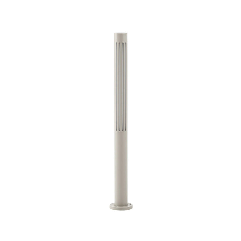 Lindby Wegeleuchte Wegelampe LED Fjorya grau Aluminium Außenbeleuchtung 60 cm - 4255830909542