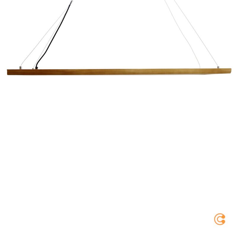 Paul Neuhaus Hängelampe Pendelleuchte LED Palma Holz hell dimmbar CCT Fernbed328 - 4012248358924