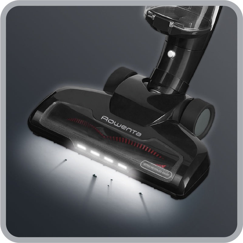 Rowenta Akkusauger RH6545WH Staubsauger Beutellos Cyclonic Technologie schwarz - 3221614001819