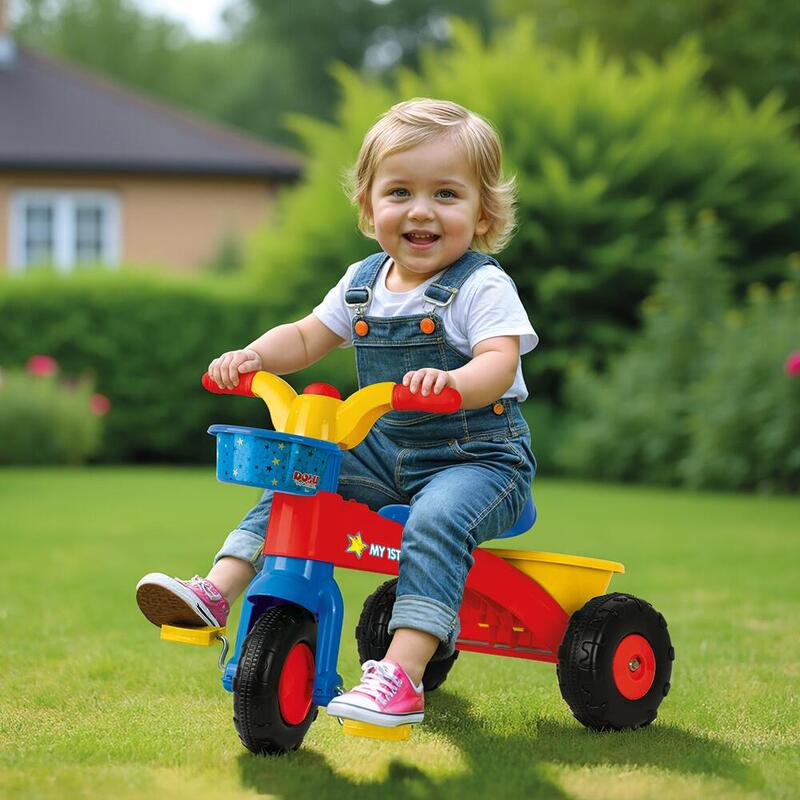 Dolu Dreirad Lernspielzeug Kinderdreirad rot Modell 7006 für Kleinkinder 50cm - 8690089070067