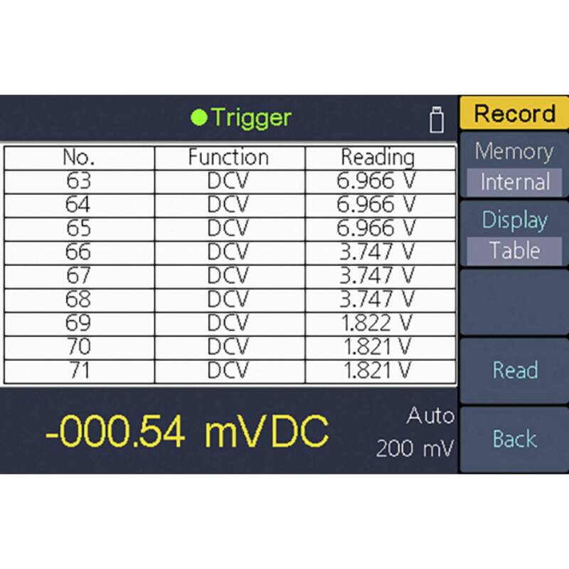 Voltcraft Tisch-Multimeter VC-7200BT digital Datenlogger 200000 Counts CAT I - 4064161001470