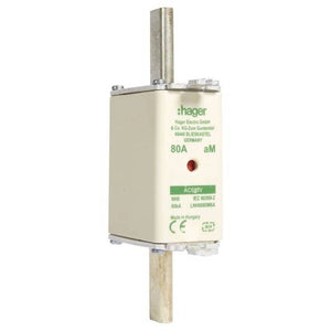 B-Ware Hager LNH0080M6A NH Sicherung Schmelzsicherung 80A Elektroinstallation 3St