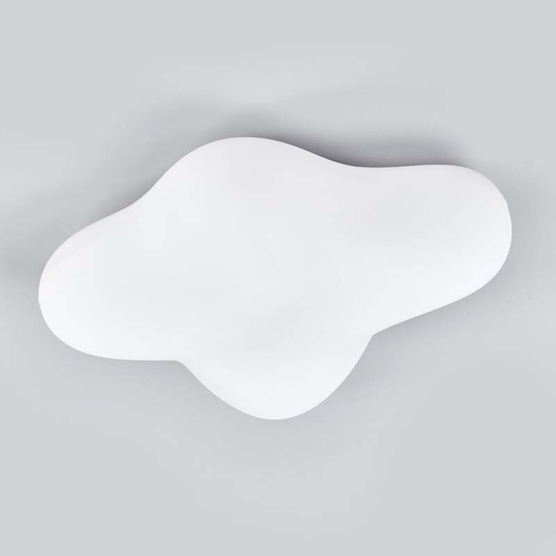 Mantra Iluminación Deckenlampe EOS LED Wolkenform Lampe 50cm weiß IP44 4-flammig - 8435153218828