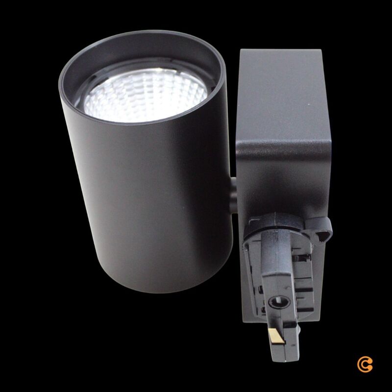 Deko Light Strahler Scheinwerfer LED Schienensystem Nihal Schwarz 3phasig 230V - 4042943152190