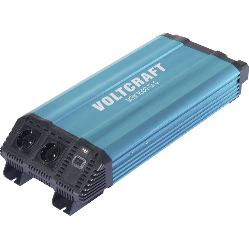 VOLTCRAFT Wechselrichter Inverter Stromwandler MSW 3000-12-G Sinuswelle 3000W - 4064161291178