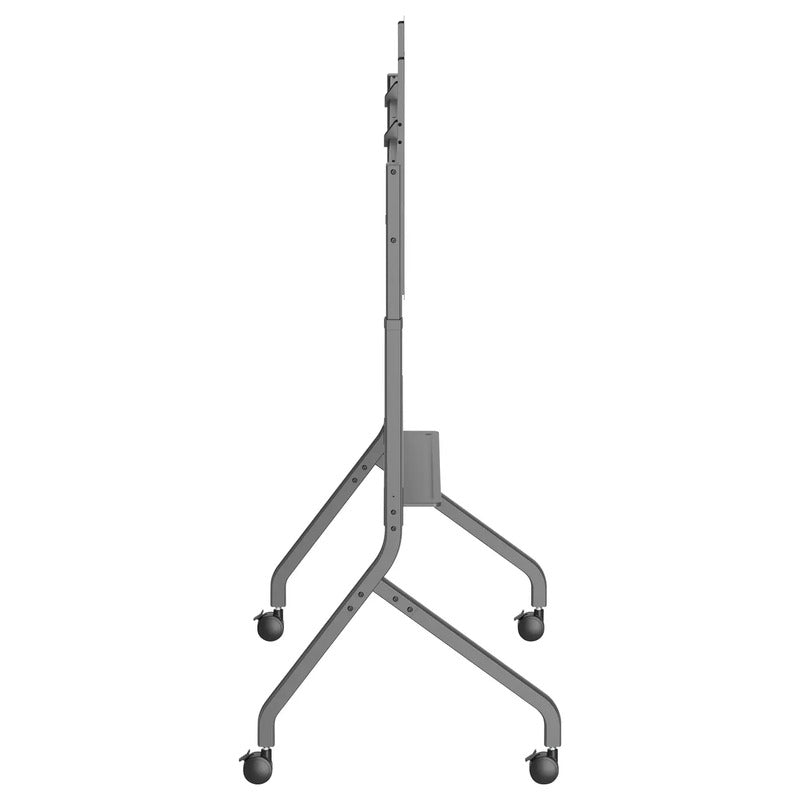 SpeaKa Professional TV-Rollwagen Bodenständer elektrisch 152,4-279,4cm grau - 4064161498201