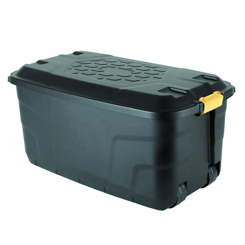 Kreher Transportbox Kissenbox Aufbewahrung XXL 145 Liter Rollen Deckel Box - 5021711047776