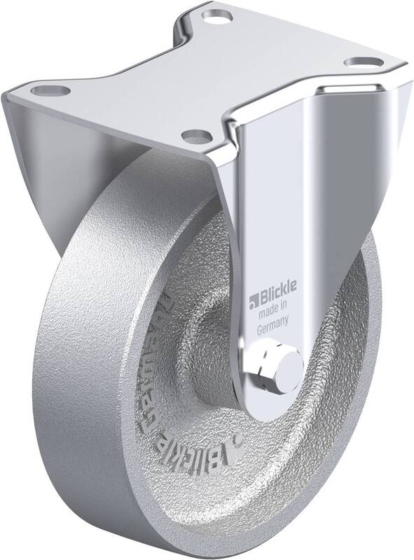 Blickle 7740 B-G 125G Bockrolle Rad-Durchmesser 125 mm Lenkrollen Rolle - 4047526007744