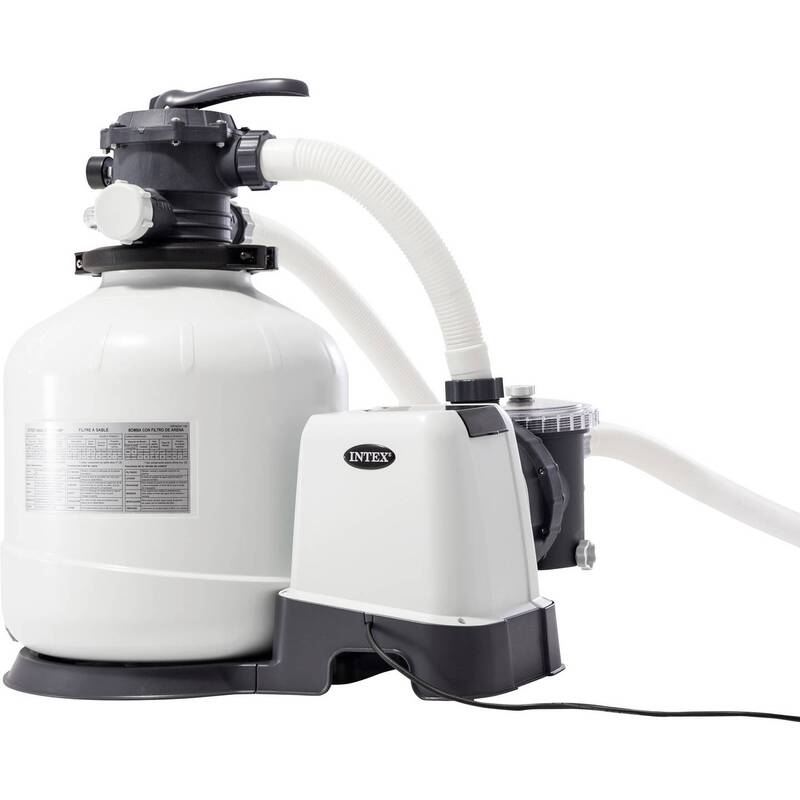 Intex Sandfilteranlage SX3200 12000l/h Poolpumpe Filterpumpe 550W 230V 42.000l - 6941057413952