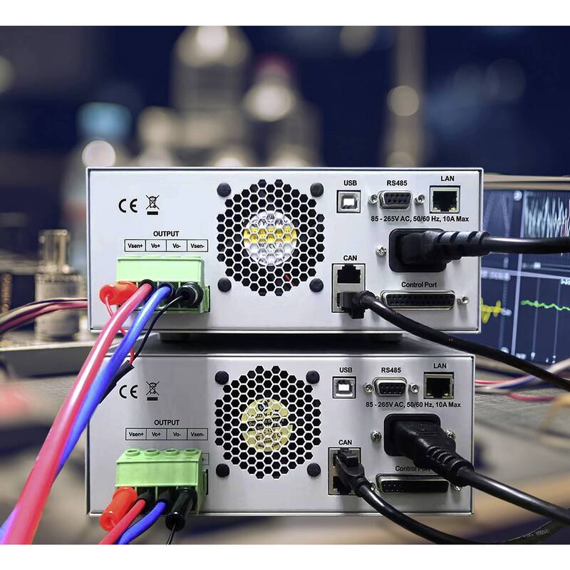 VOLTCRAFT Labornetzgerät VSPP-3015 einstellbar 0-150V 30A 3000W USB LAN - 4064161479187