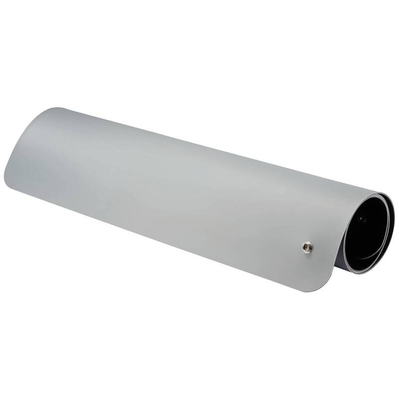 TRU COMPONENTS ESD-Matten-Set Tischmatten-Set ESD Arbeitsplatz Grau 900x2mm - 4064161321059