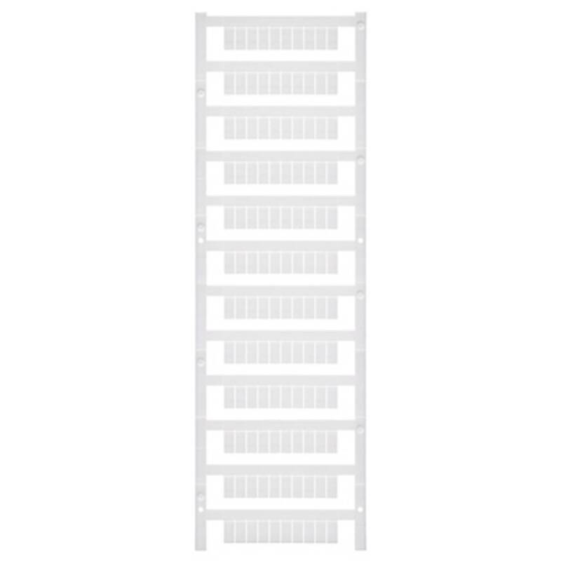 Weidmüller Gerätemarkierer Multicard MF 10/5 MC NEUTRAL Reihenklemme Weiß 600 St - 4008190475505