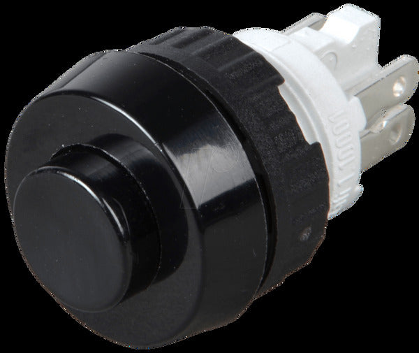 RAFI Drucktaster Taster Schalter 0,7A 250VAC 1x Ein Ø19 15,2mm sw Faston - 9900001108761