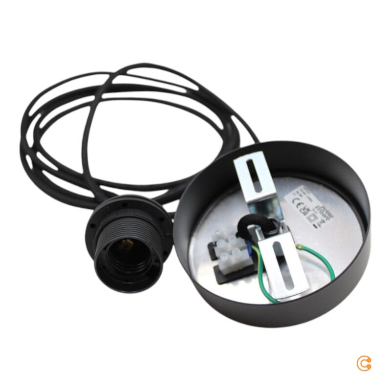 Petite Friture Vertigo Pendelleuchte Hängeleuchte Deckenlampe Ø 110 cm schwarz - 3701128118062