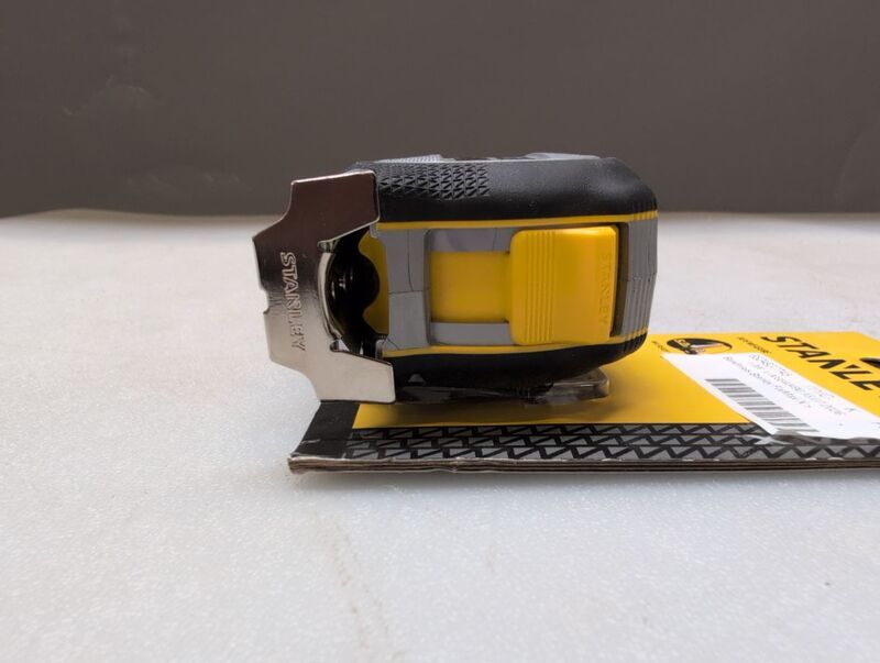 STANLEY Maßband 8m Bandmaß Rollmaßband Messband für präzise Messungen Handwerk - 3253560382179