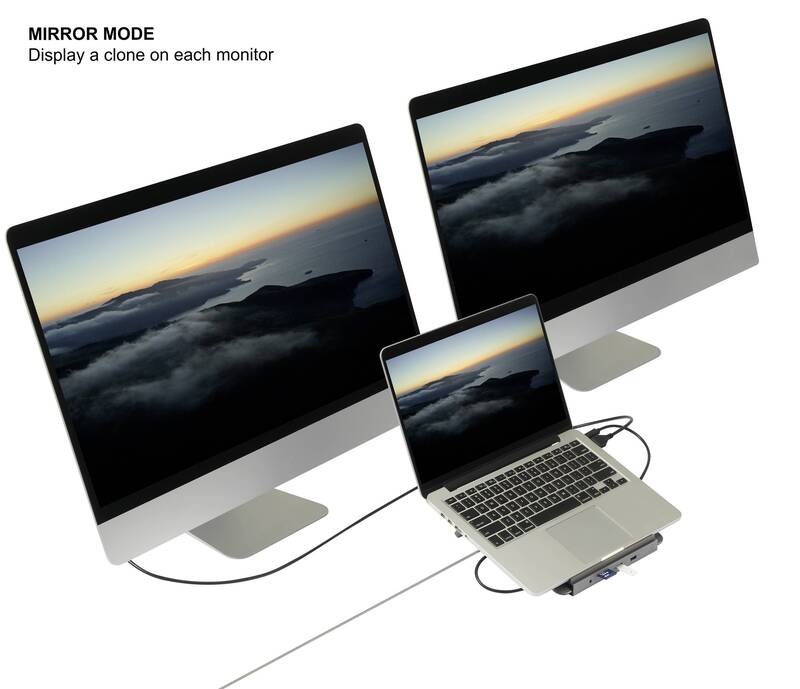 Renkforce RF-LLS-400 USB-C Notebook Dockingstation Halterung Ständer Universal A - 4064161228761
