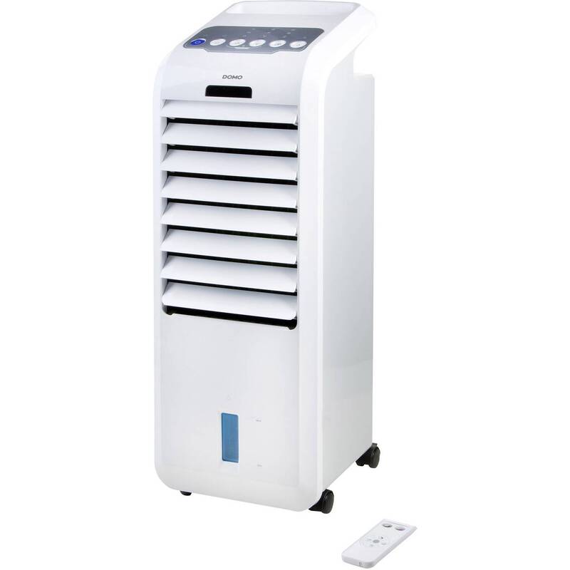 DOMO Luftkühler DO153A 55W Ventilator Klimaanlage Befeuchter Fernbedienung Weiß - 5411397119216