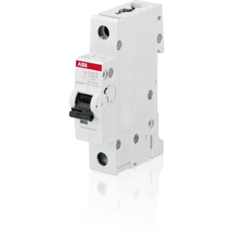 ABB Leitungsschutzschalter Sicherungsautomat 1polig S201M B6 6A Stromkreisschutz - 4016779549424