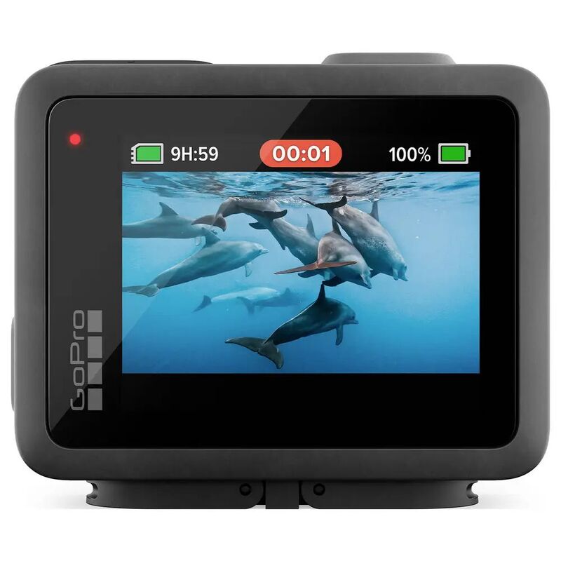 GoPro HERO Action Cam Kamera 4K UHD Schwarz Befestigungsösen Wasserdicht Akku - 0810116381869