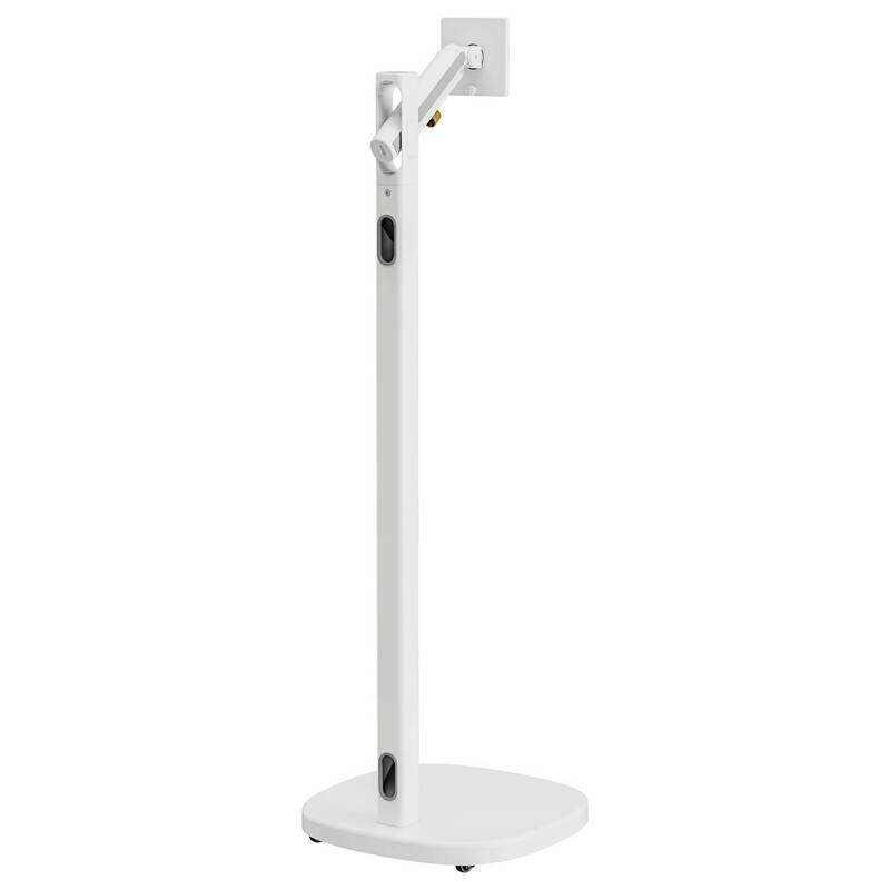 SPEAKA PROFESSIONAL SP-TVS-700 TV-Standfuß neigbar für 17"-35" Displays Weiß - 4064161393445