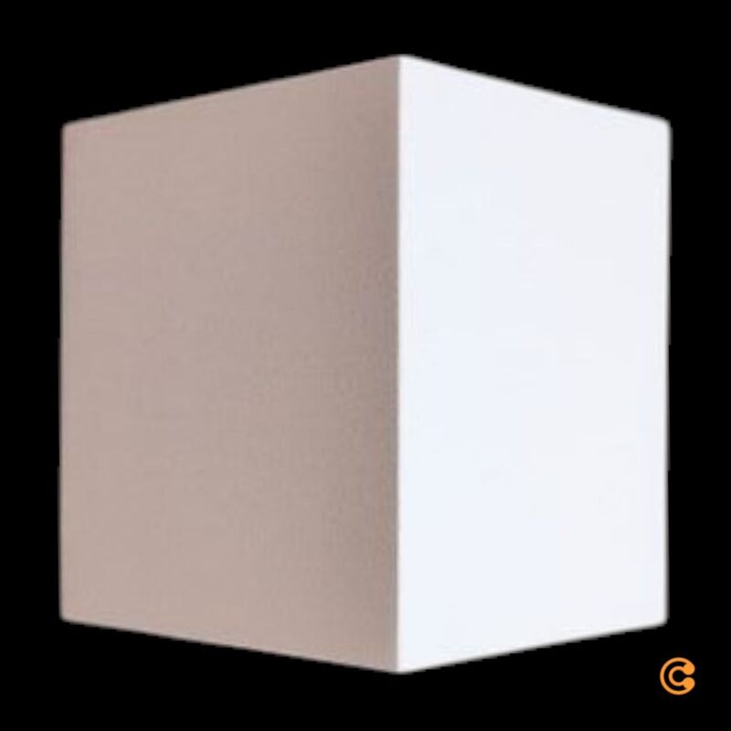 Nordlux Außenwandleuchte Canto Kubi 2 LED Wandleuchte Lampe weiß IP44 10cm - 5701581482982