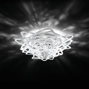 B-Ware Slamp Deckenleuchte Deckenlampe Aurora Designerleuchte weiß SIEHE TEXT/FOTO