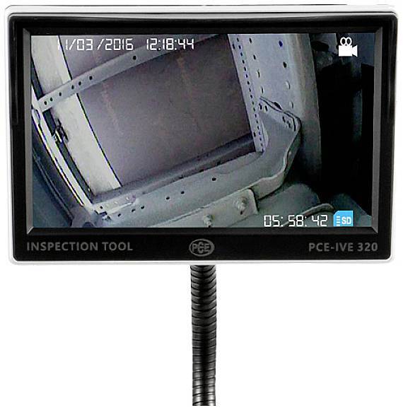 PCE Instruments Boroskop Kamera PCE-IVE 320 LCD Monitor Diagnose DEFEKTWARE - 4250348714329
