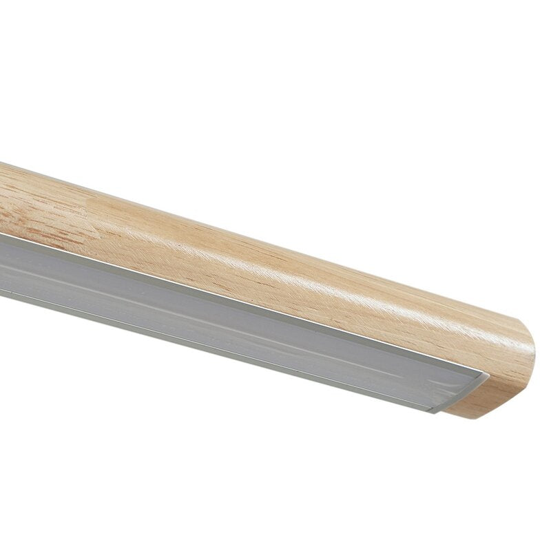 Lucande Holz Hängeleuchte Pendelleuchte Maruta LED 3000K 120 cm Balken Lampe - 4251911792799