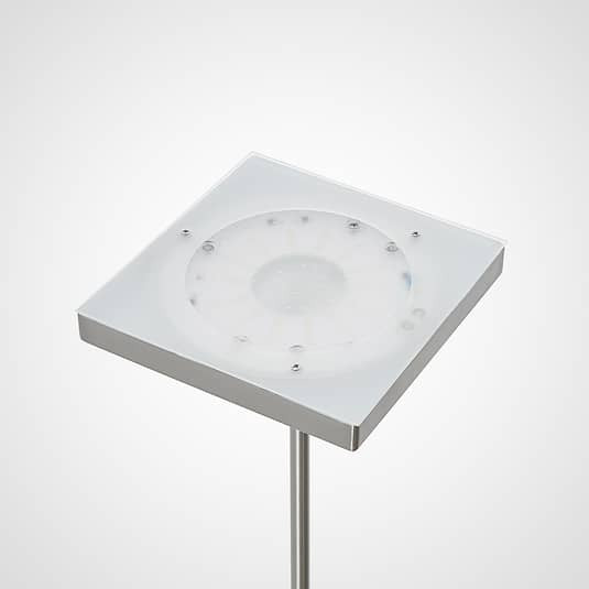 Lindby Seppa LED-Stehleuchte Standleuchte Deckenfluter Lampe dimmbar 180cm eckig - 4251096586763