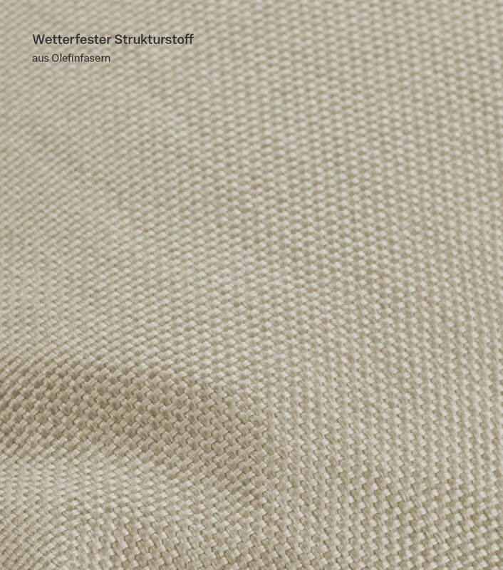 mokebo Sitzsack Sessel Outdoor Der Sunnyboy Sandfarben Outdoorstoff strukturiert - 4262436126723