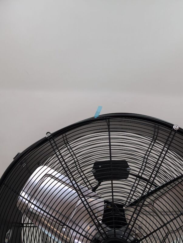 Sygonix Bodenventilator Gebläse 330W Heizgerät Lüfter schwarz schwenkbar Ø745mm - 4064161342597