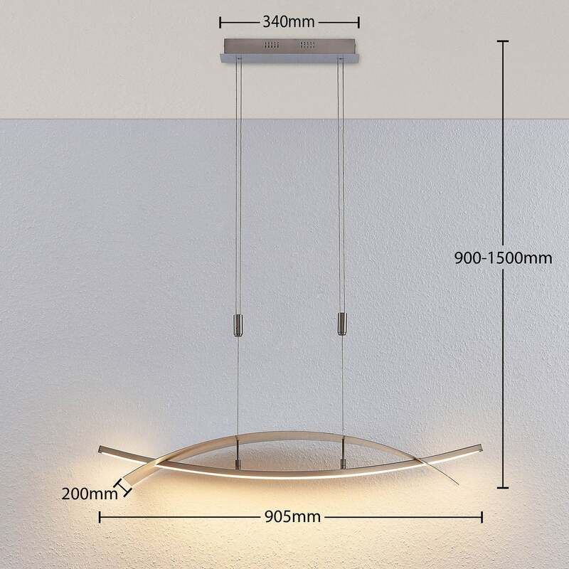 Lucande LED-Hängeleuchte Marija Pendelleuchte Deckenleuchte Hängeleuchte LED - 4251096553635