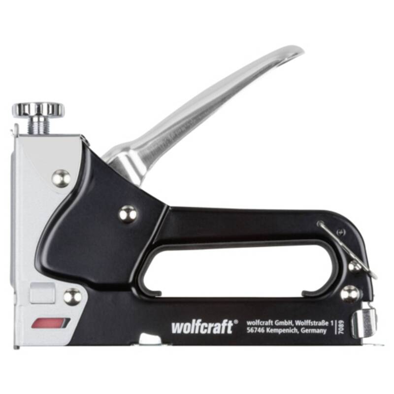 Wolfcraft Tacker-Set tacocraft 7 Handtacker Klammerntyp Schlagwerkzeug Werkzeug - 4006885708907