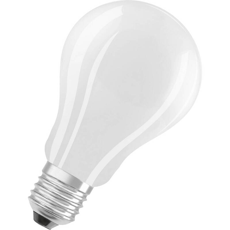 OSRAM HOMELIGHTING LED Lampe E27 Glühlampenform 17W Kaltweiß 4000K Ø70mm 118mm - 4058075305038