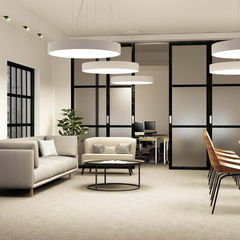 Arcchio Pendelleuchte Hängelampe LED Lampe Noabelle weiß Metall Wohnzimmer Esszi - 4251096597400