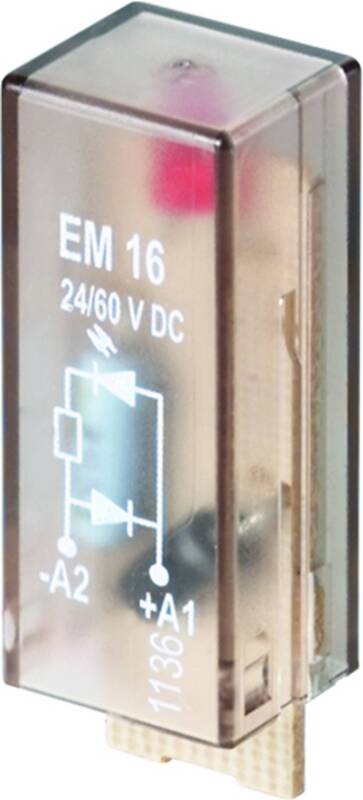 Weidmüller Steckmodul mit LED mit Freilaufdiode Leuchtfarbe Rot SPS-Prozessor - 4032248614622