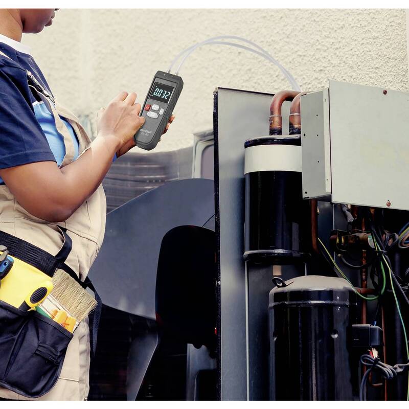 Voltcraft Differenz-Druckmessgerät Luftdruck PR-80 Heizkörper - 4064161229447