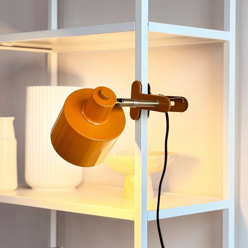 Dyberg Larsen Klemmleuchte Hängeleuchte Ocean E14 Lampe Leuchte Metall curry - 5704709095217